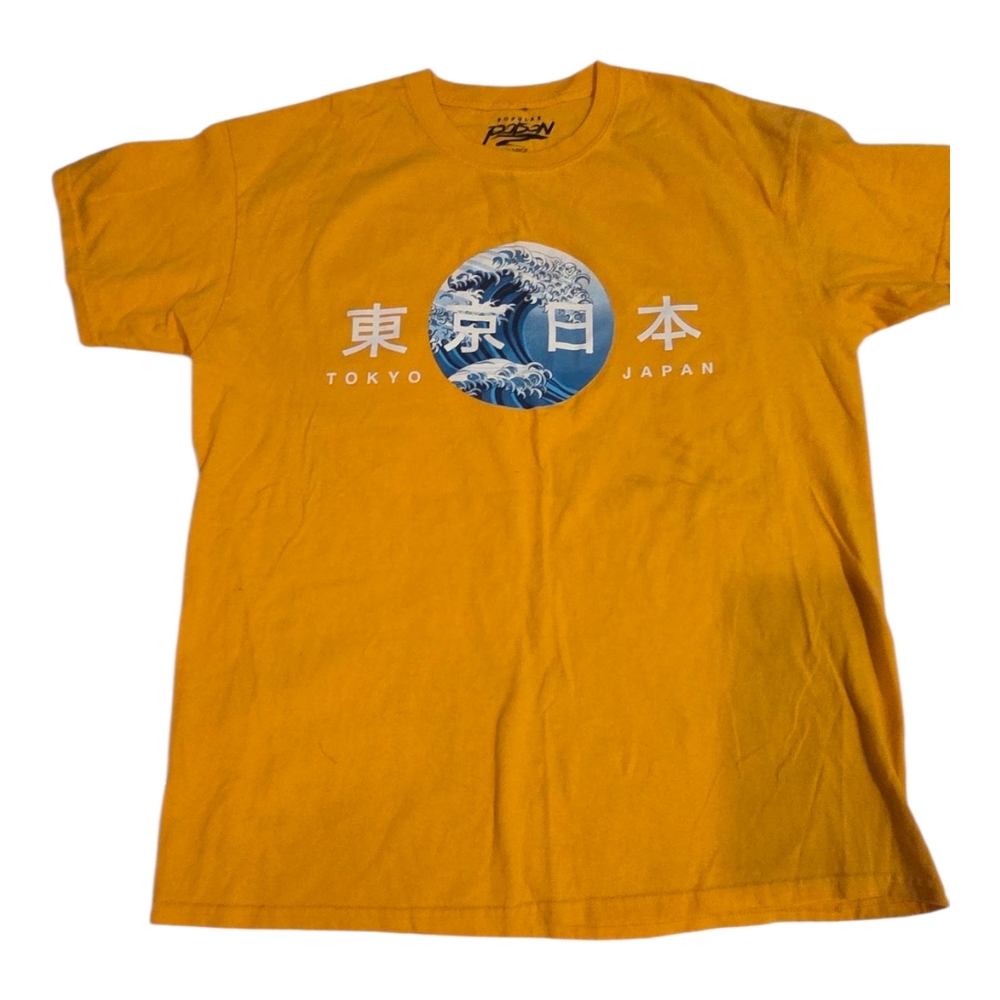 Popular Poison Men's Yellow Short Sleeve Tee